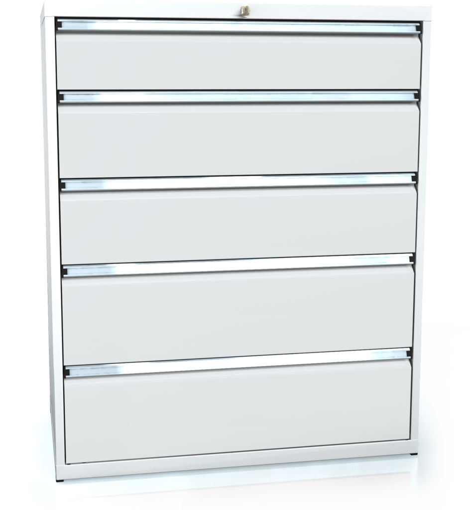 Drawer cabinet 1240 x 1014 x 600 - 5x drawers